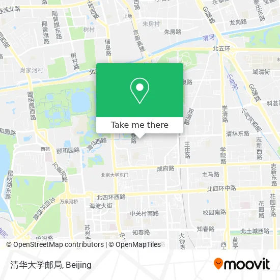 清华大学邮局 map