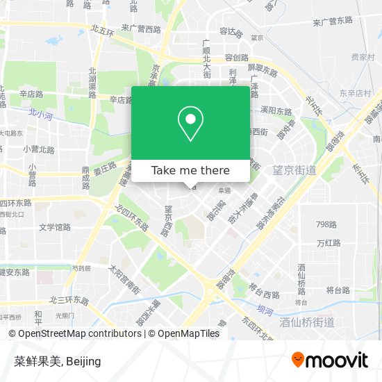 菜鲜果美 map