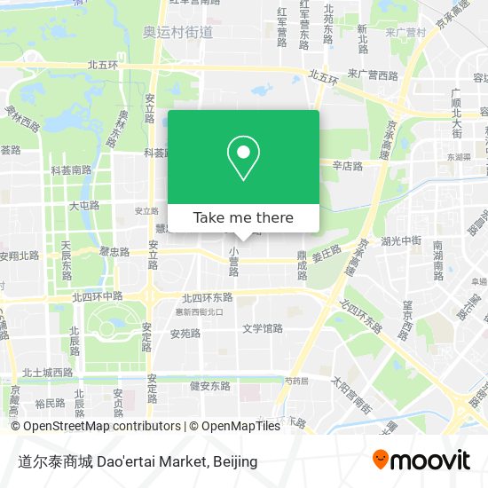 道尔泰商城 Dao'ertai Market map