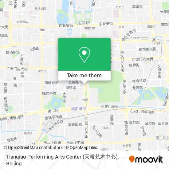 Tianqiao Performing Arts Center (天桥艺术中心) map
