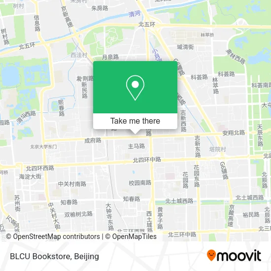 BLCU Bookstore map