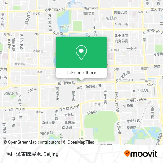 毛匪澤東晾屍處 map