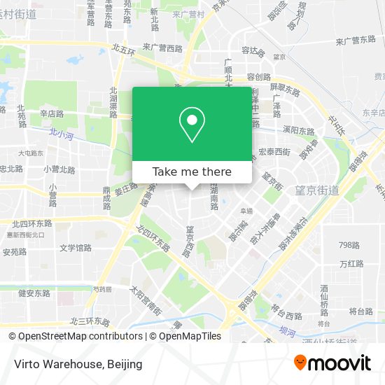 Virto Warehouse map