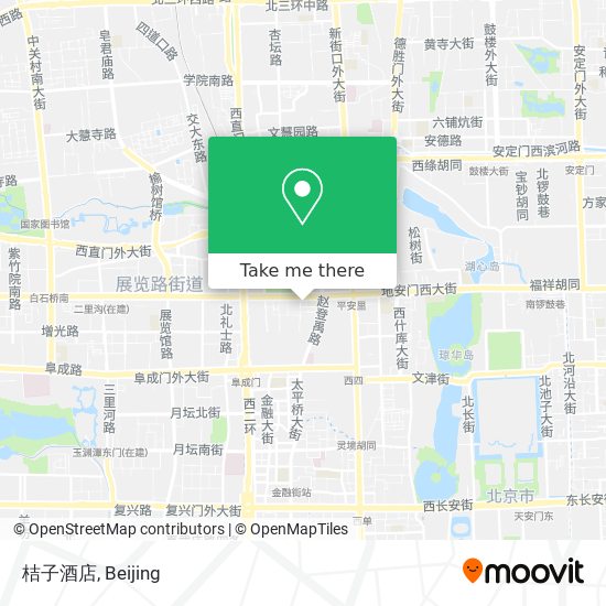 桔子酒店 map