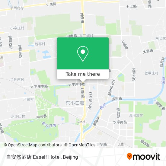 自安然酒店 Eaself Hotel map
