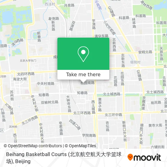 Beihang Basketball Courts (北京航空航天大学篮球场) map