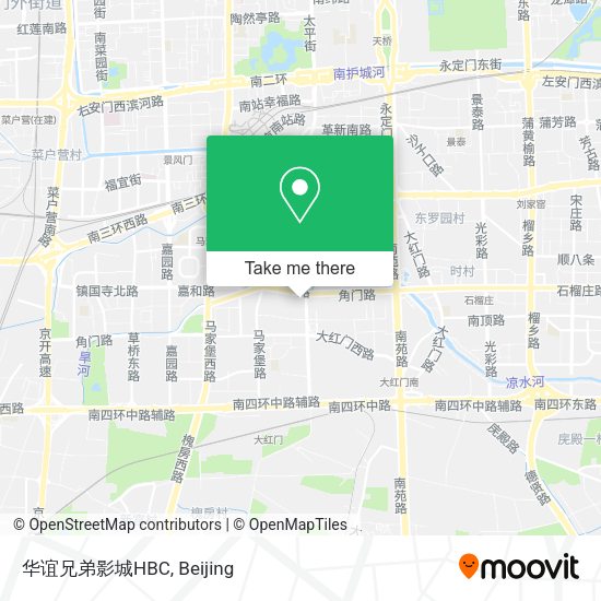 华谊兄弟影城HBC map