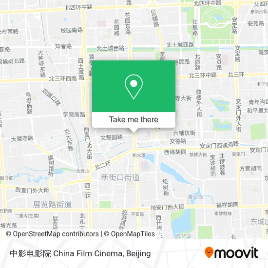 中影电影院 China Film Cinema map