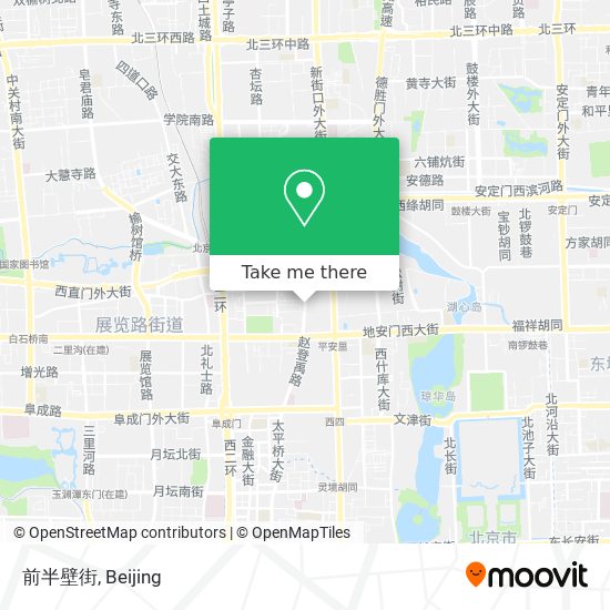前半壁街 map