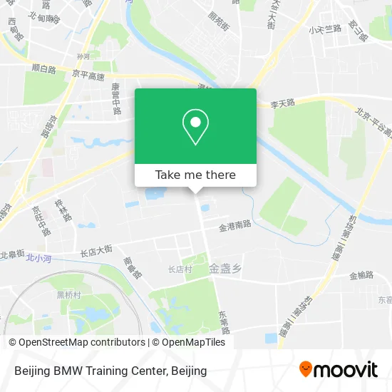 Beijing BMW Training Center map