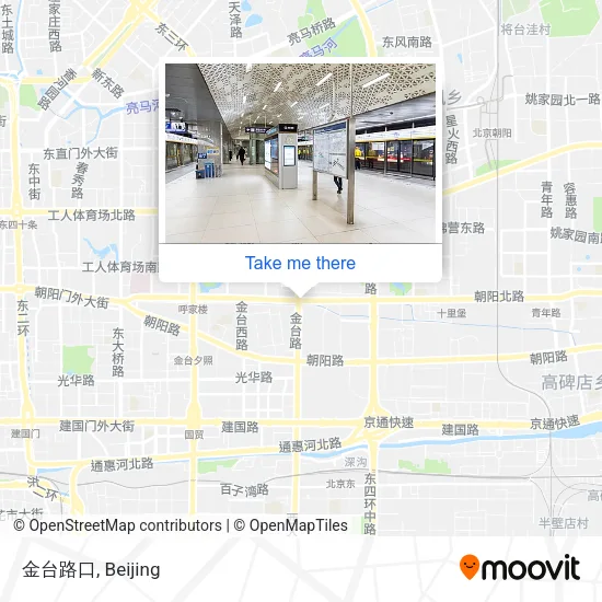 金台路口 map