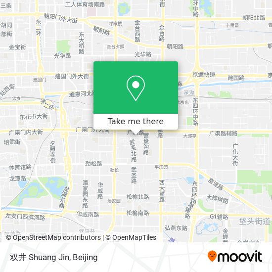 双井 Shuang Jin map