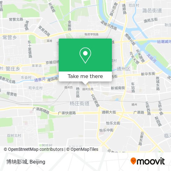 博纳影城 map