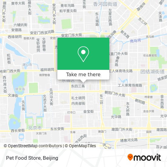 Pet Food Store map
