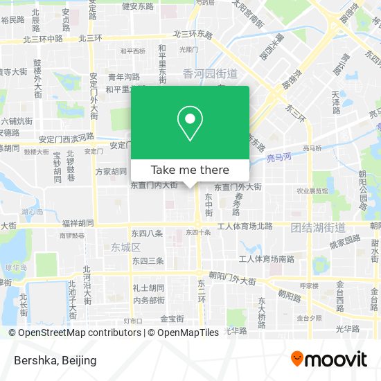 Bershka map