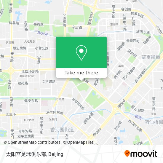 太阳宫足球俱乐部 map