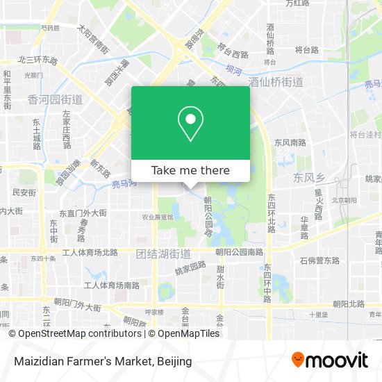 Maizidian Farmer's Market map