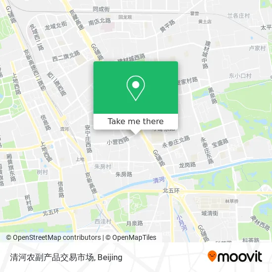 清河农副产品交易市场 map