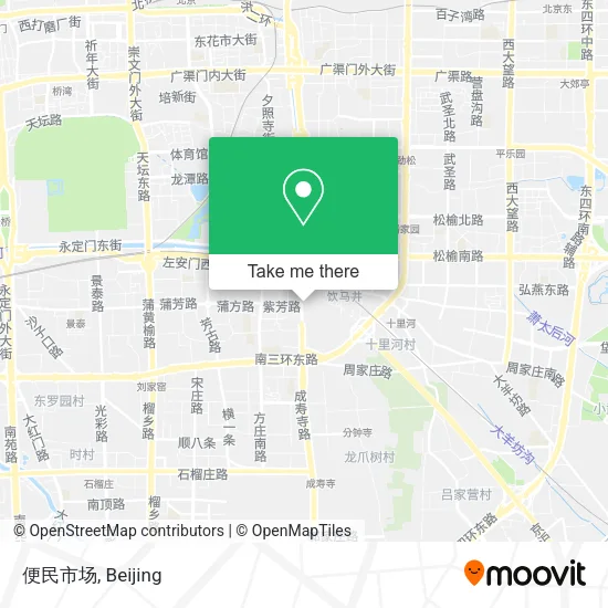 便民市场 map