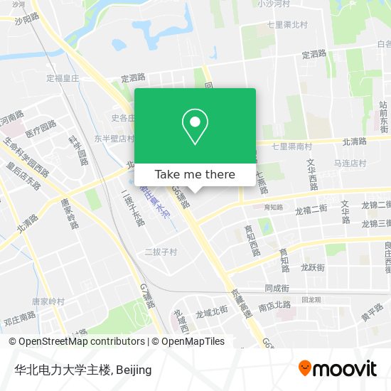华北电力大学主楼 map