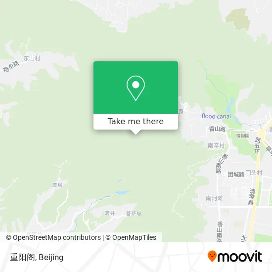 重阳阁 map