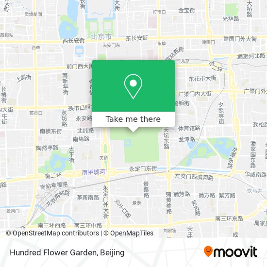 Hundred Flower Garden map