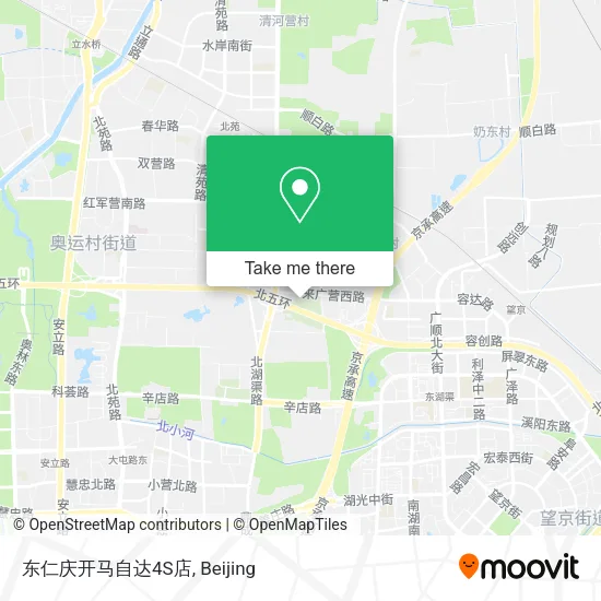 东仁庆开马自达4S店 map