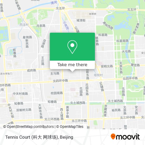 Tennis Court (科大 网球场) map