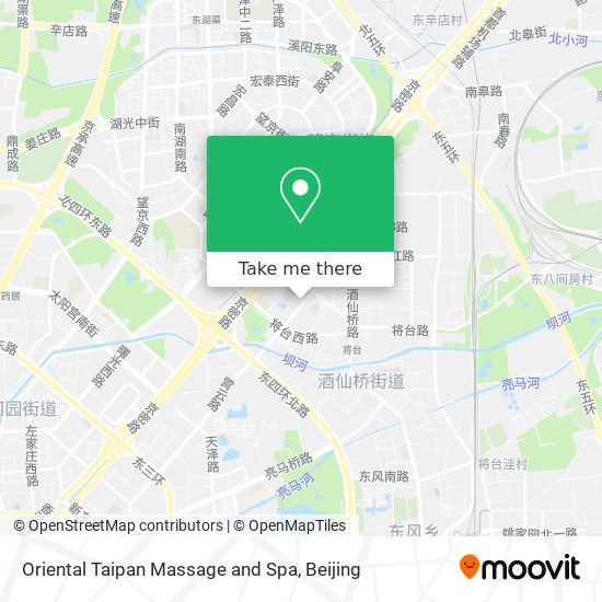 Oriental Taipan Massage and Spa map