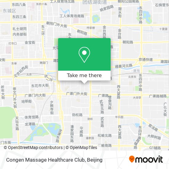 Congen Massage Healthcare Club map