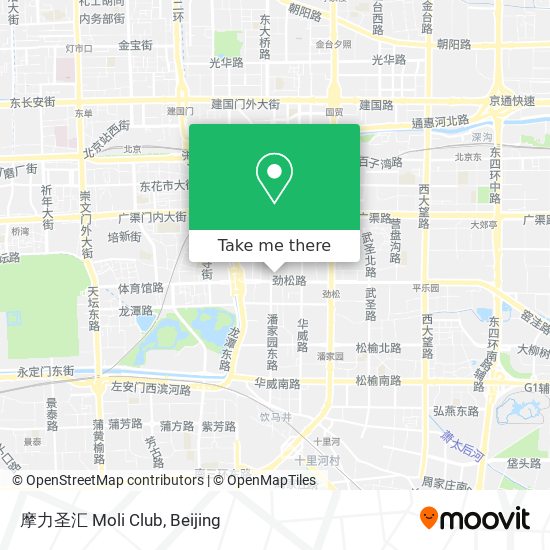摩力圣汇 Moli Club map
