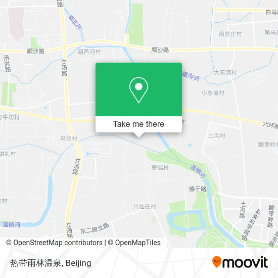 热带雨林温泉 map