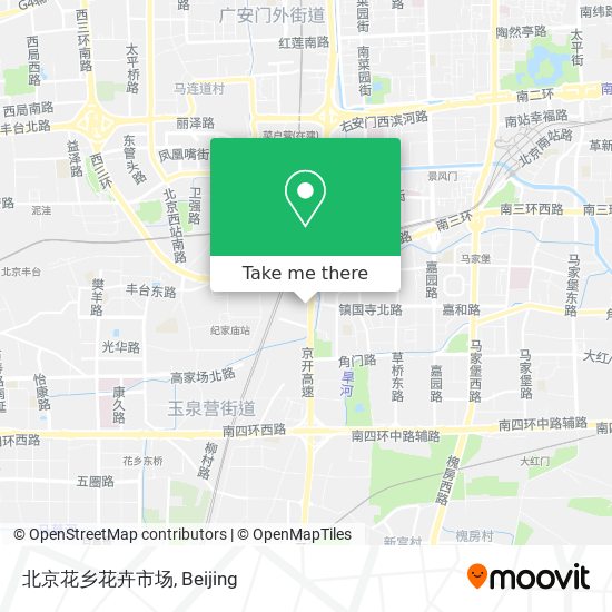 北京花乡花卉市场 map