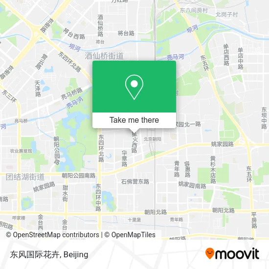 东风国际花卉 map