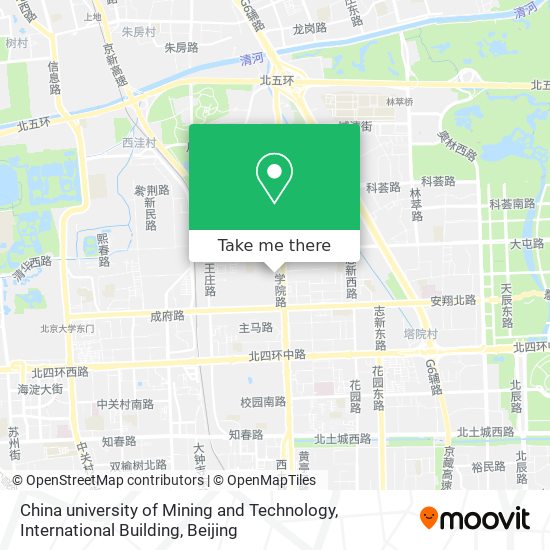 China university of Mining and Technology, International Building map