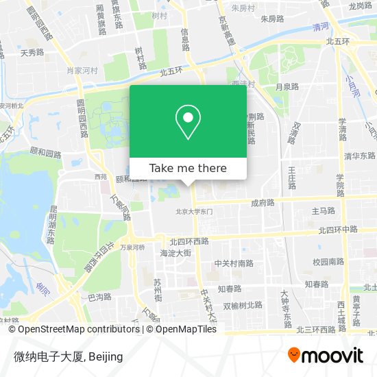 微纳电子大厦 map
