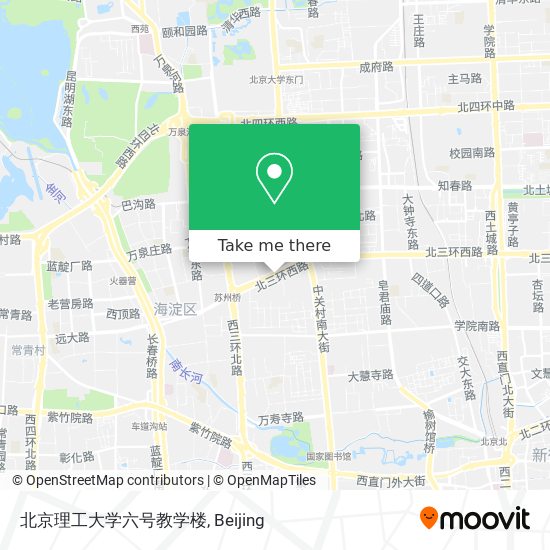 北京理工大学六号教学楼 map