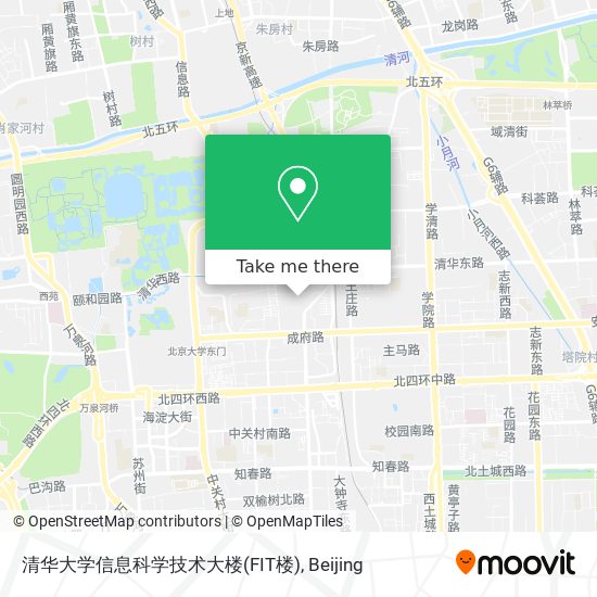清华大学信息科学技术大楼(FIT楼) map