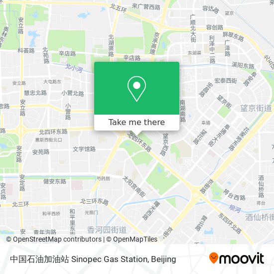 中国石油加油站 Sinopec Gas Station map