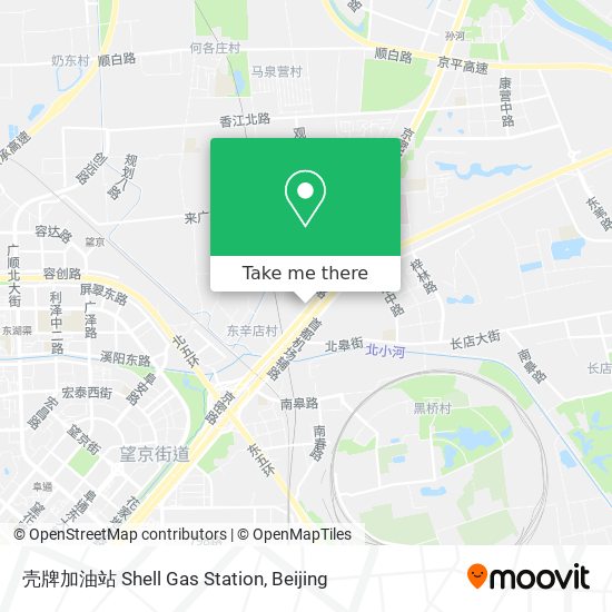 壳牌加油站 Shell Gas Station map