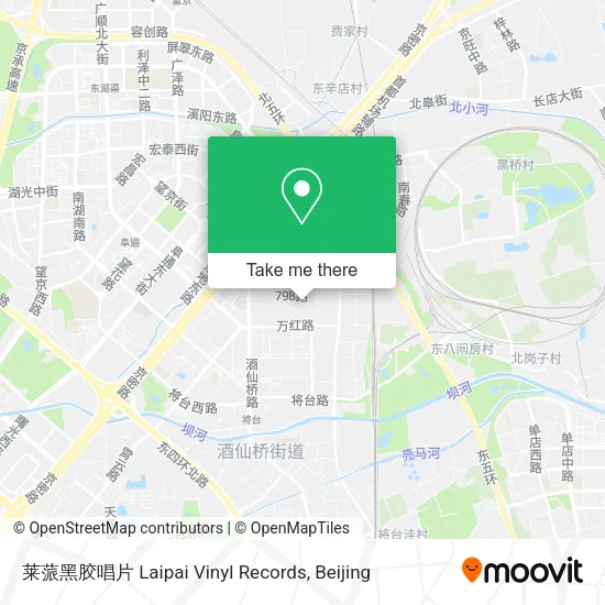 莱蒎黑胶唱片 Laipai Vinyl Records map