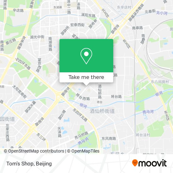 Tom's Shop map