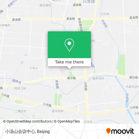 小汤山会议中心 map
