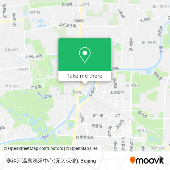 赛纳河温泉洗浴中心(无大保健) map