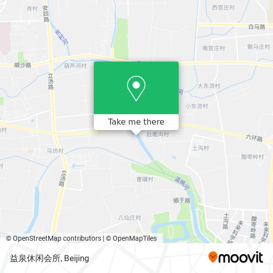 益泉休闲会所 map