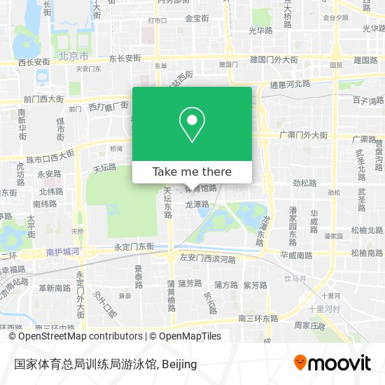 国家体育总局训练局游泳馆 map