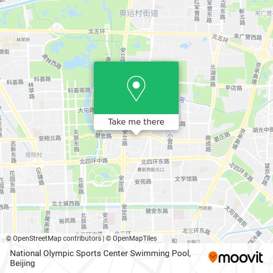 National Olympic Sports Center Swimming Pool map