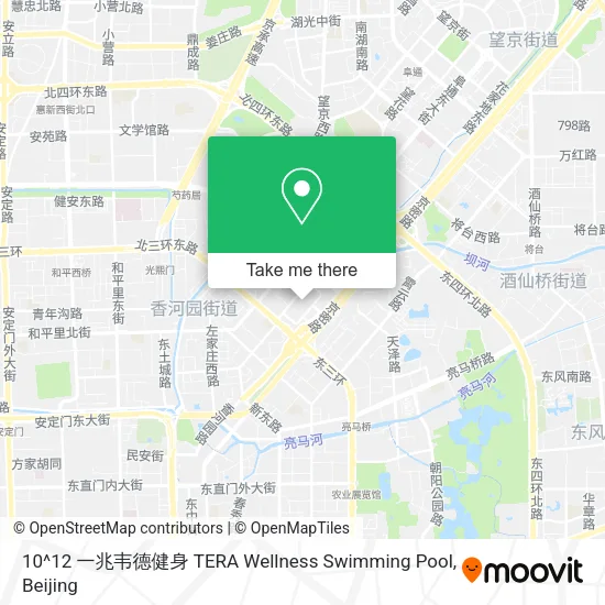 10^12 一兆韦德健身 TERA Wellness Swimming Pool map