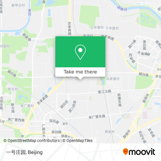 一号庄园 map
