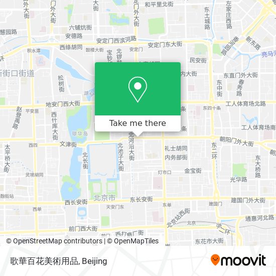 歌華百花美術用品 map